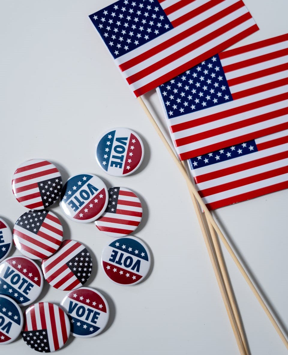 A picture of American flag